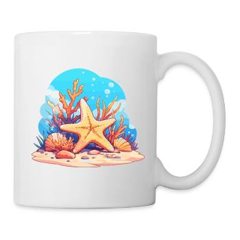 Étoile de mer Étoile de mer - Mug blanc - blanc - Droite