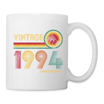 Vintage 90s Retro Sunset Design - Mug - white - Right