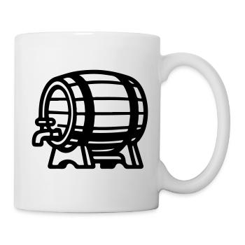 Beer Barrel Symbol Brewery - Mug - white - Right