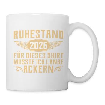 Collègue à la retraite - Adieu - Retraite 2026 - Mug blanc - blanc - Droite