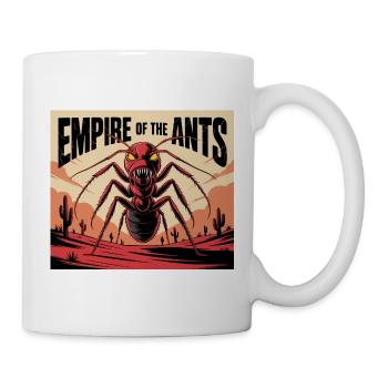 Retro - Empire of the Ants - Tasse - Weiß - Rechts