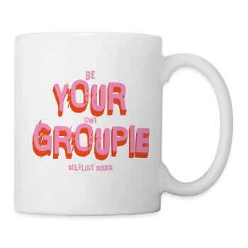 Be your own Groupie! Self-love - Mug - white - Right