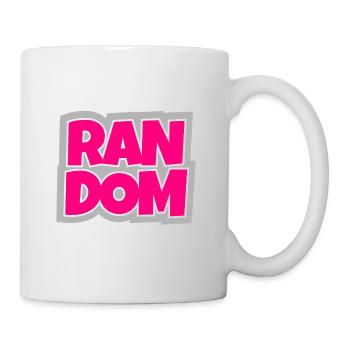 Random - chaotic and absolutely trendy. - Mug - white - Right