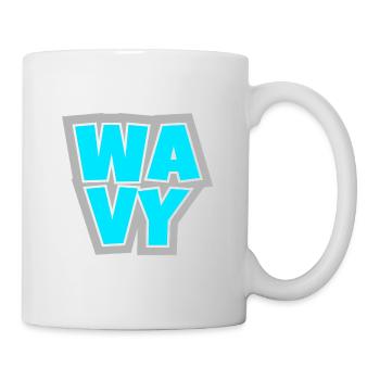 WAVY - relaxed, cool and always in the flow. - Mug - white - Right