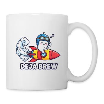 Raketentreibstoff - Tasse - Weiß - Rechts