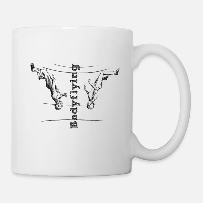 Bodyflying - Tasse - Weiß