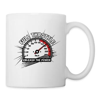 Full Throttle: Unleash The Power - Mug - white - Right