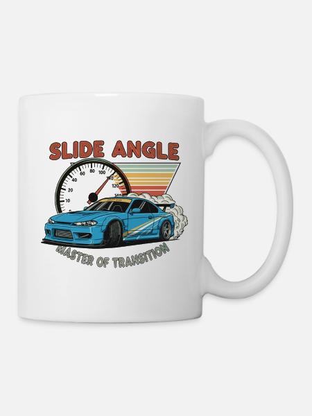 Slide Angle: Master of Transition - Tasse - Weiß