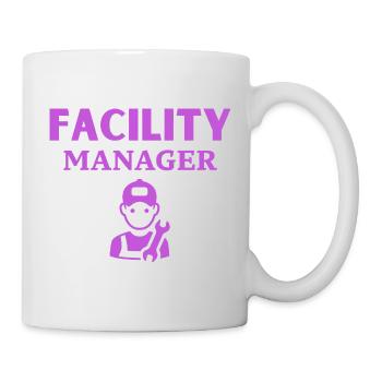 Facility Manager - Tasse - Weiß - Rechts