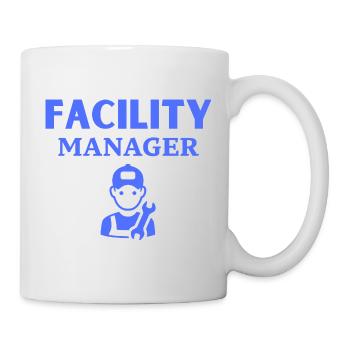  Facility Manager - Tasse - Weiß - Rechts