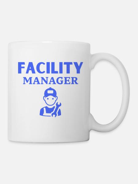 Facility Manager - Tasse - Weiß