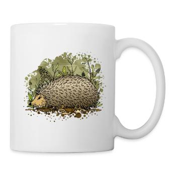 Igel - Tasse - Weiß - Rechts