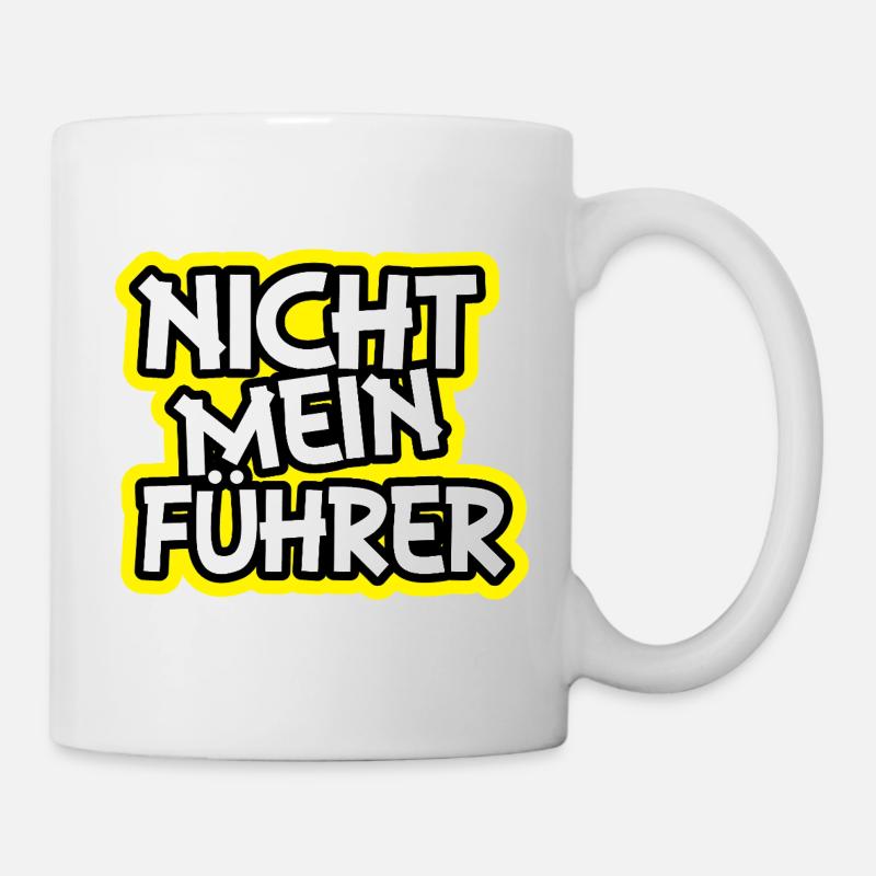 Not My Guide Graffiti Design - Mug - white