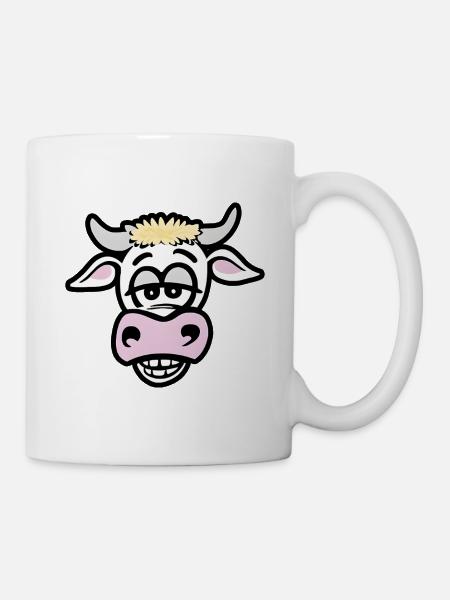 Funny Cow - Mug - white
