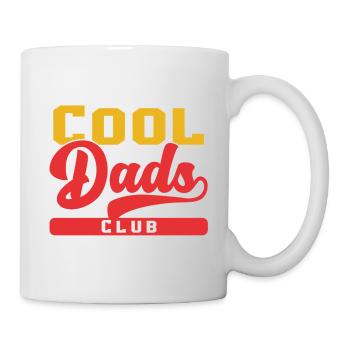 Cooler Vaterclub im Vintage-Stil - Tasse - Weiß - Rechts