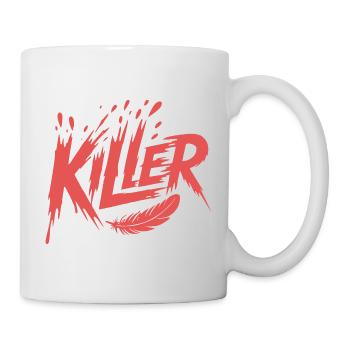 Killer Feather Splash - Mug - white - Right