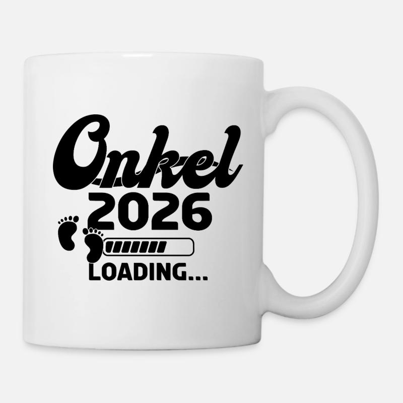 Onkel 2026 Loading - Tasse - Weiß