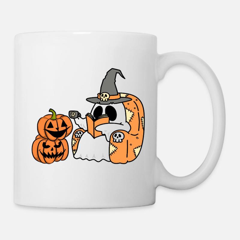 FUNNY_PUMPKIN - Mug blanc - blanc