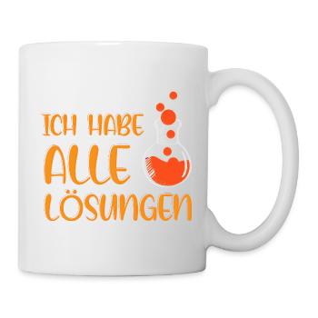 Chimie Chimiste Professeur de chimie Drôle de science - Mug blanc - blanc - Droite