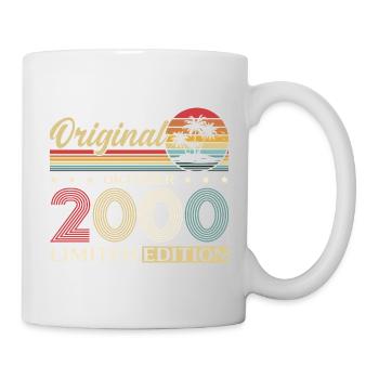 25e anniversaire Original Octobre Année 2000 - Mug blanc - blanc - Droite