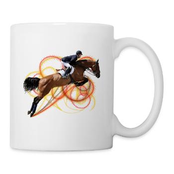 Flame Whirl Gallop - Mug - white - Right