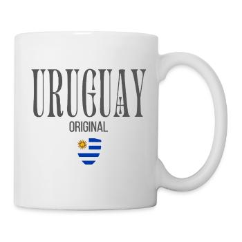 Uruguayan flag, I love Uruguay - Mug - white - Right