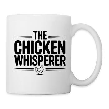 Der Hühnerflüsterer - Tasse - Weiß - Rechts
