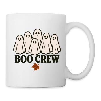 Boo Crew drôle disant Halloween Costume - Mug blanc - blanc - Droite