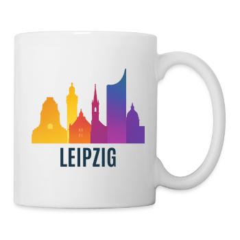 Leipzig Skyline Gradient - Mug - white - Right