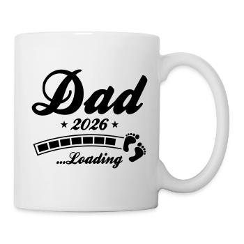 Dad 2026 Loading Papa - Mug - white - Right