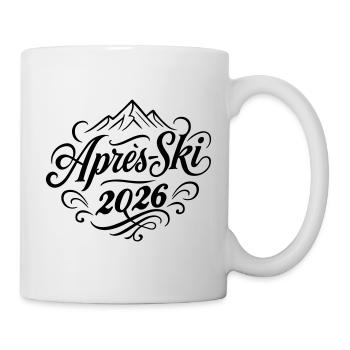 Apres Ski 2026 - Tasse - Weiß - Rechts