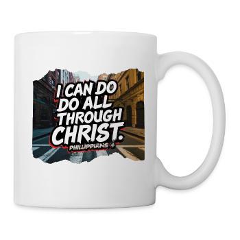 AllByChrist Philippians 4:13 - Mug - white - Right