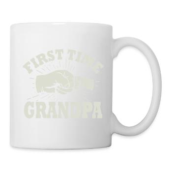 Opa Werdende Opa zum Ersten Mal - Tasse - Weiß - Rechts