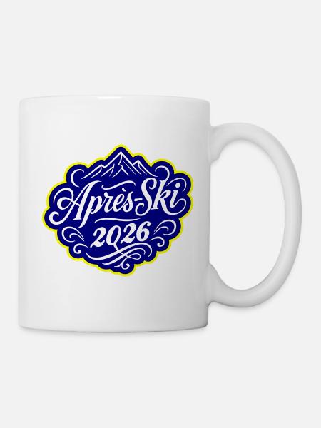 Apres-Ski 2026 - Tasse - Weiß