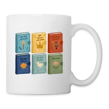Couvertures de contes de fées - Mug blanc - blanc - Droite