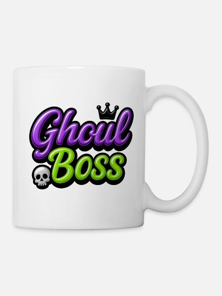 Ghoul Chef / Y2K Halloween Design - Mug blanc - blanc