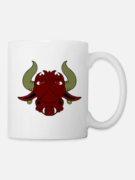 Torrau head - Mug - white