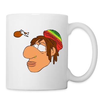 KNOLLE Dream about Chicken Dinner - Tasse - Weiß - Rechts