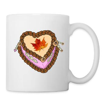 Autumn Creamals Heart Sweet - Mug - white - Right