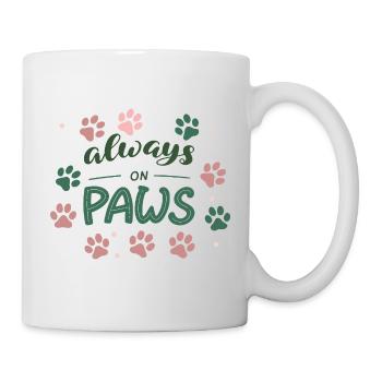 Toujours sur les pattes - Mug blanc - blanc - Droite