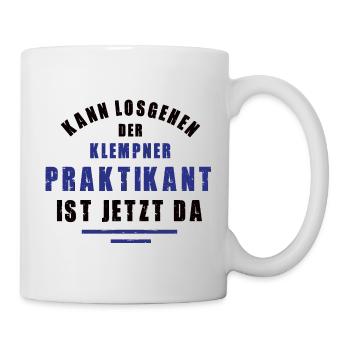 Intern Plumber Internship Plumbing Thank You - Mug - white - Right