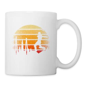 Funny Cricketer Cricket Sports Sayings - Mug - white - Right