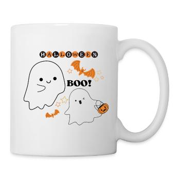 Little Ghosts Halloween Scene - Mug - white - Right