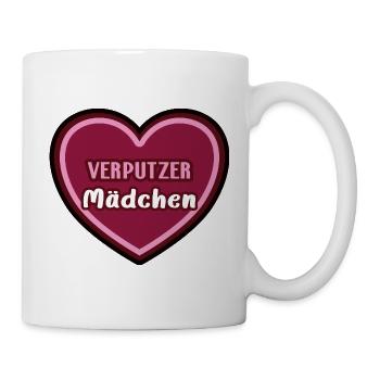 Plasterer Plasterer Girl Child Trainee Trainee - Mug - white - Right