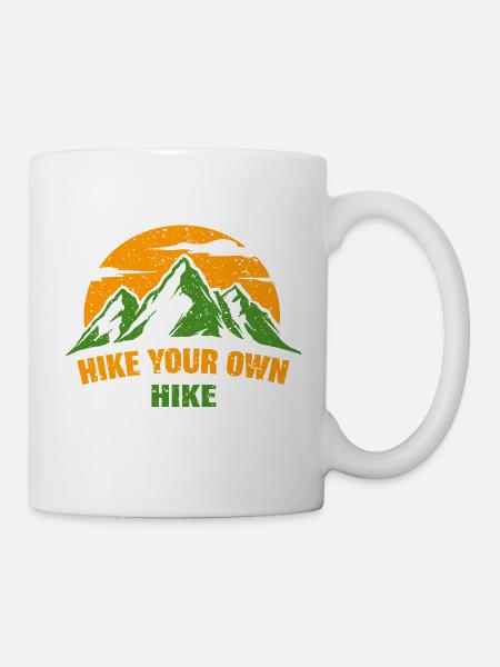 Hike Your Own Hike  - Tasse - Weiß