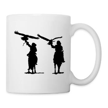 Jäger - Tasse - Weiß - Rechts
