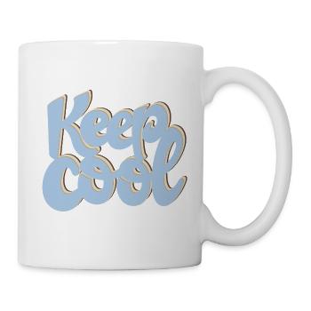 Keep Cool - Tasse - Weiß - Rechts