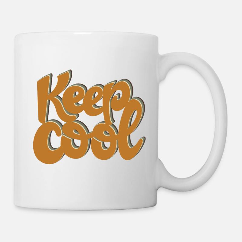 RESTEZ AU FRAIS - Mug blanc - blanc