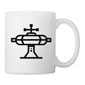 space station - Mug - white - Right