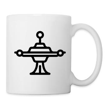 space station - Mug - white - Right